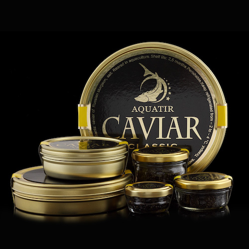 Russian Sturgeon best black caviar